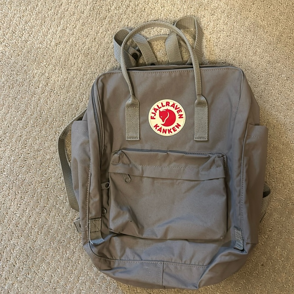 Fjallraven Kanken bag. New, no tags. Grey